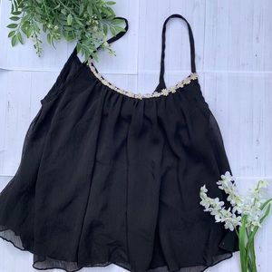 Daisy Black Top